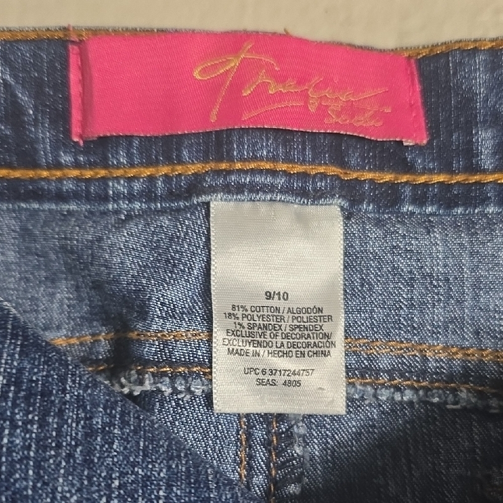Talia Blue Mini  Denim Pencil Skirt for Work - Picture 5 of 5